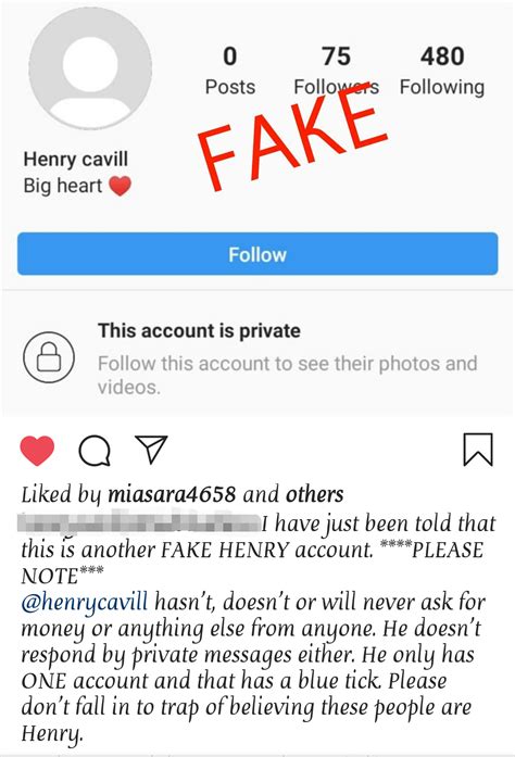 report impostor account Instagram